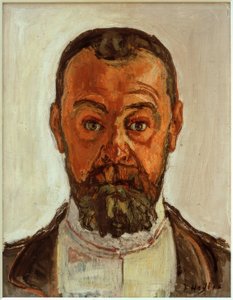Self-Portrait with Wide Eyes II